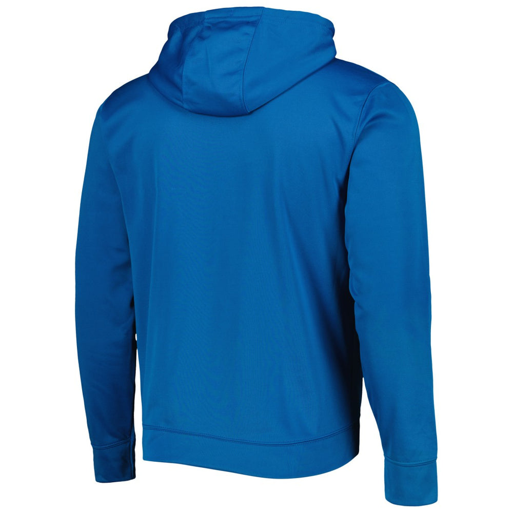 Detroit Lions New Era Combine Authentic Split Defense Pullover Hoodie - Blue on sale