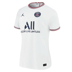 Neymar Jr. Paris Saint-Germain Jordan Brand Women's 2021/22 Fourth Replica Jersey - White | Jordan online