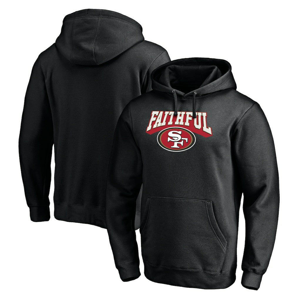 San Francisco 49ers Hometown Collection The Faithful Fitted Pullover Hoodie - Black outlet