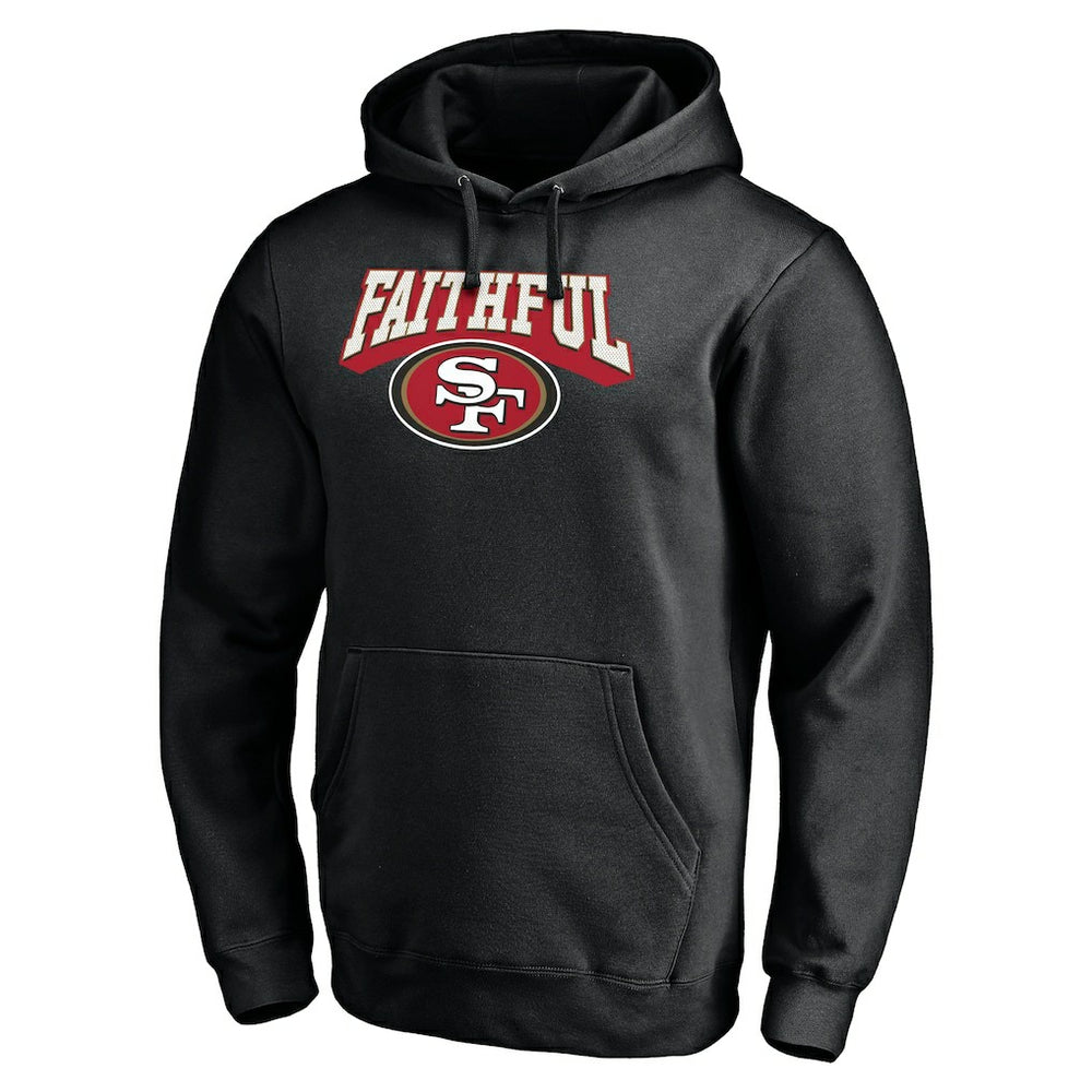 San Francisco 49ers Hometown Collection The Faithful Fitted Pullover Hoodie - Black outlet