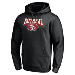San Francisco 49ers Hometown Collection The Faithful Fitted Pullover Hoodie - Black outlet