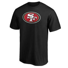 San Francisco 49ers Primary Logo T-Shirt - Black discount