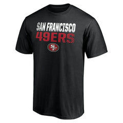 San Francisco 49ers Logo Fade Out T-Shirt - Black for sale