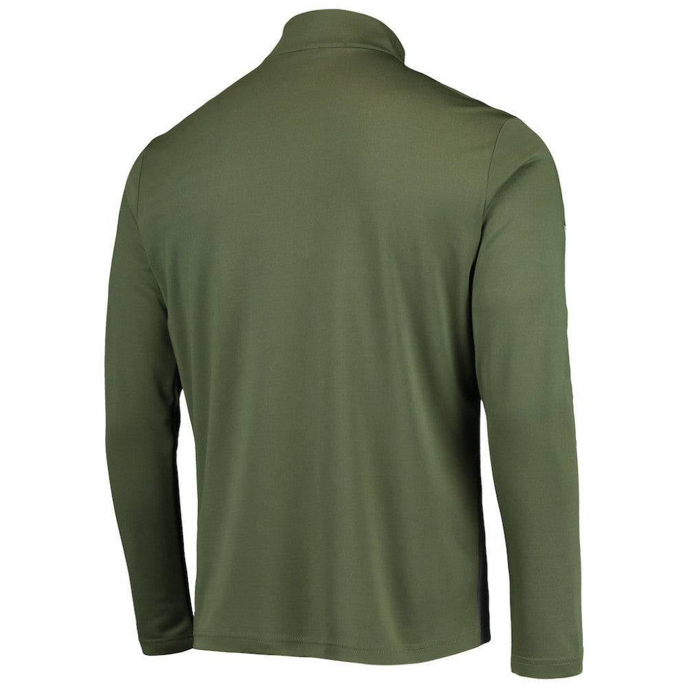 Chicago White Sox Levelwear Delta Pursue Quarter-Zip Jacket - Olive