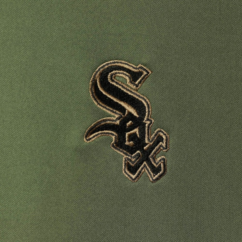 Chicago White Sox Levelwear Delta Pursue Quarter-Zip Jacket - Olive
