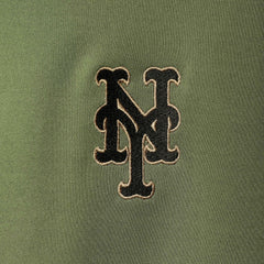 New York Mets Levelwear Delta Pursue Quarter-Zip Jacket - Olive