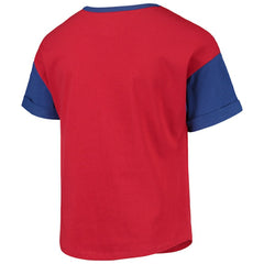 Chicago Cubs Girls Youth Bleachers T-Shirt - Red