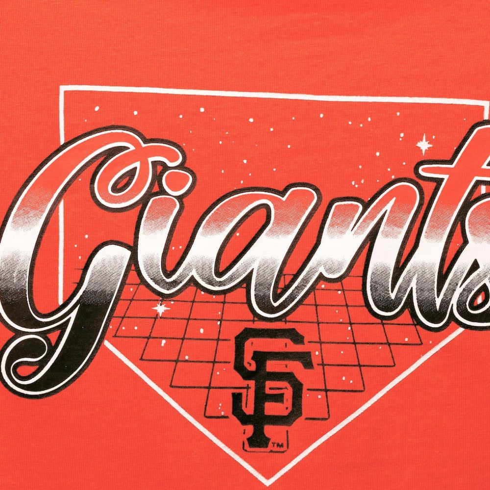San Francisco Giants Girls Youth Bleachers T-Shirt - Orange