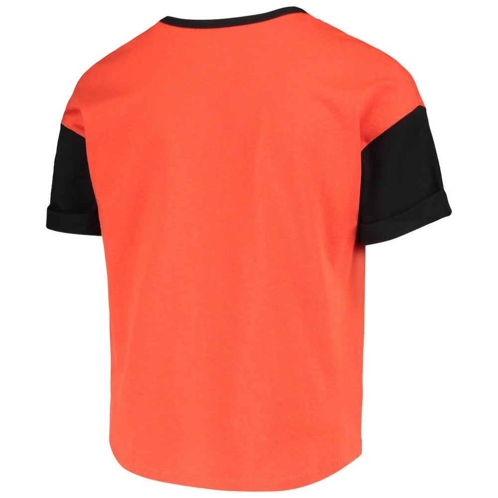 San Francisco Giants Girls Youth Bleachers T-Shirt - Orange
