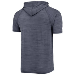Boston Red Sox Stitches Space-Dye Raglan Hoodie T-Shirt - Navy