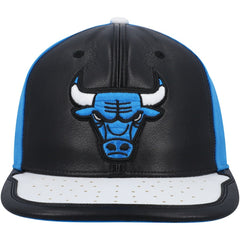 Chicago Bulls Day One Snapback Hat - Black/White | Mitchell & Ness for sale