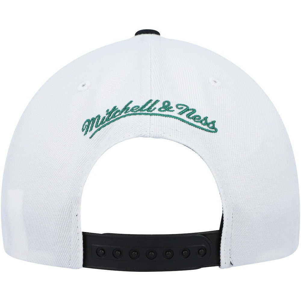 Chicago Bulls Day One Snapback Hat - White/Green | Mitchell & Ness shop
