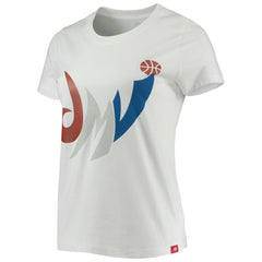 Washington Wizards Sportiqe Women's Cabo T-Shirt - White cheap