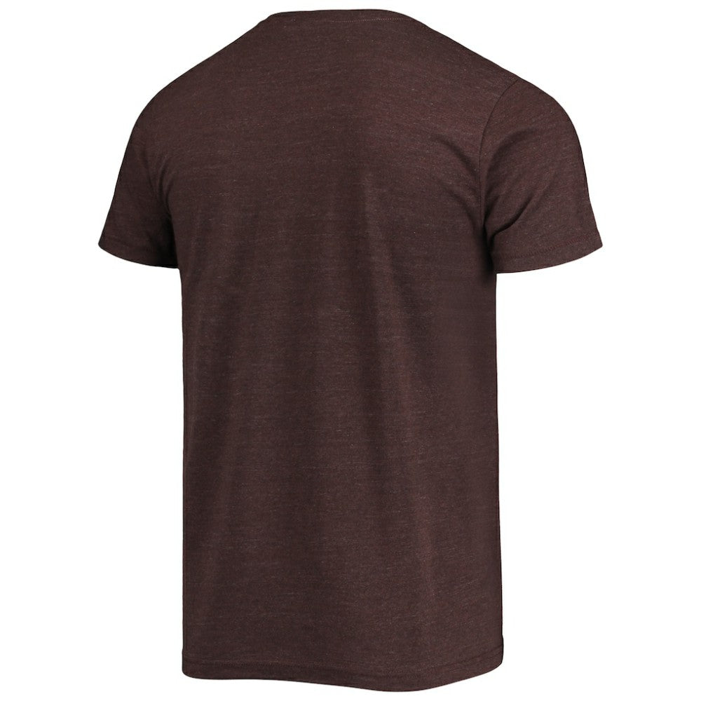 San Diego Padres Homage Hand Drawn Logo Tri-Blend T-Shirt - Brown