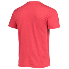 Los Angeles Angels Homage Hand-Drawn Logo Tri-Blend T-Shirt - Red