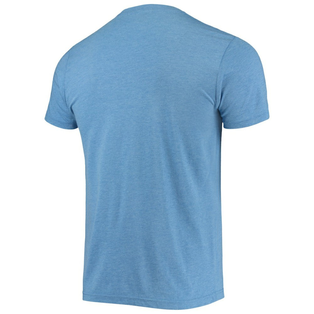 Philadelphia Phillies Homage Hand-Drawn Logo Tri-Blend T-Shirt - Light Blue