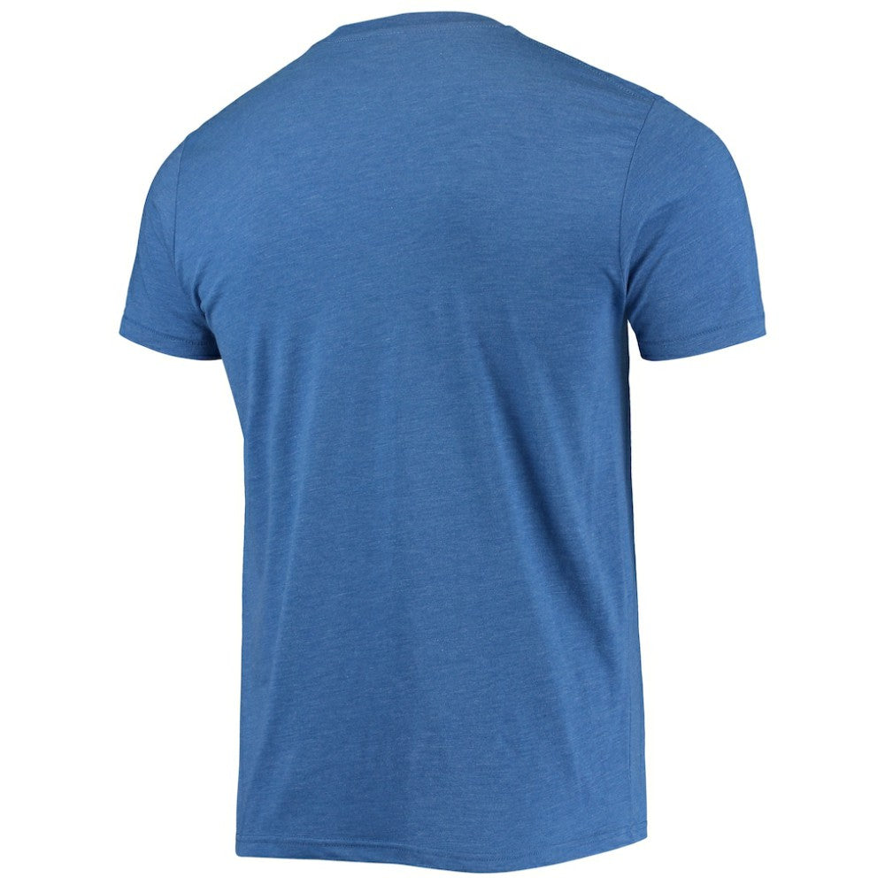Toronto Blue Jays Homage Hand-Drawn Logo Tri-Blend T-Shirt - Royal