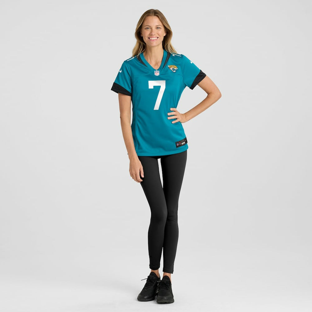Byron Leftwich Jacksonville Jaguars Women's Retired Player Game Jersey - Teal | Nike sale
