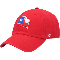 Texas Rangers Clean Up Adjustable Hat - Red | 47 brand