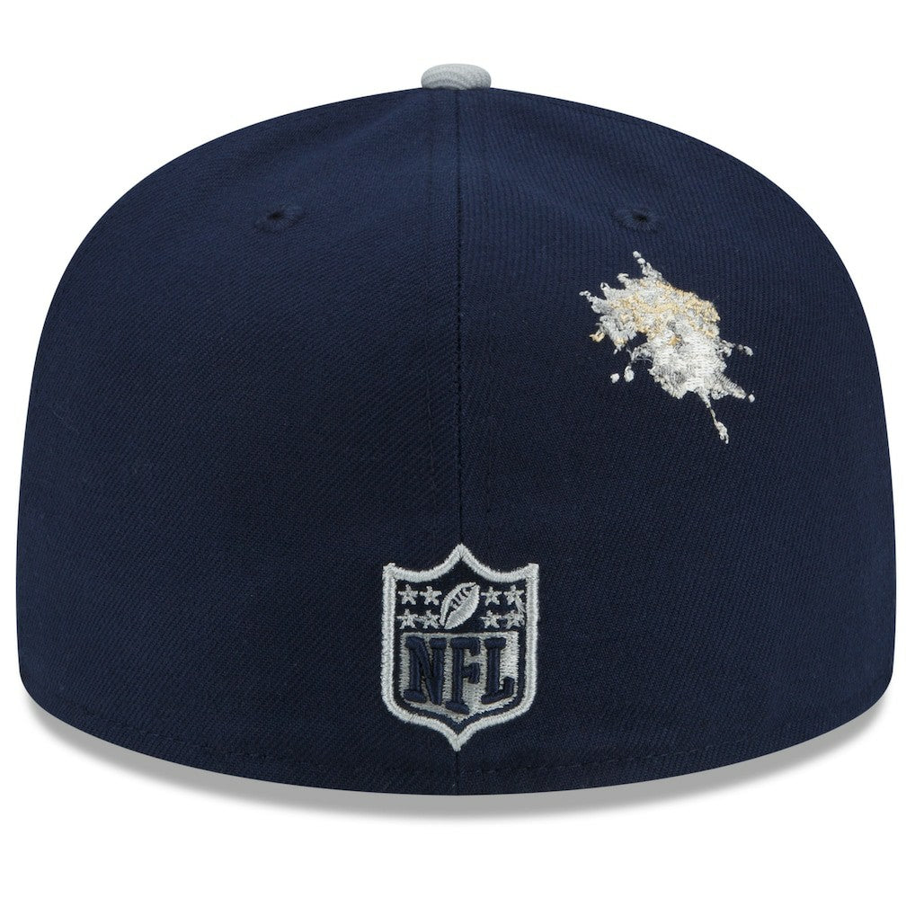 Dallas Cowboys New Era NFL x Staple Collection 59FIFTY Fitted Hat - Navy/Gray discount