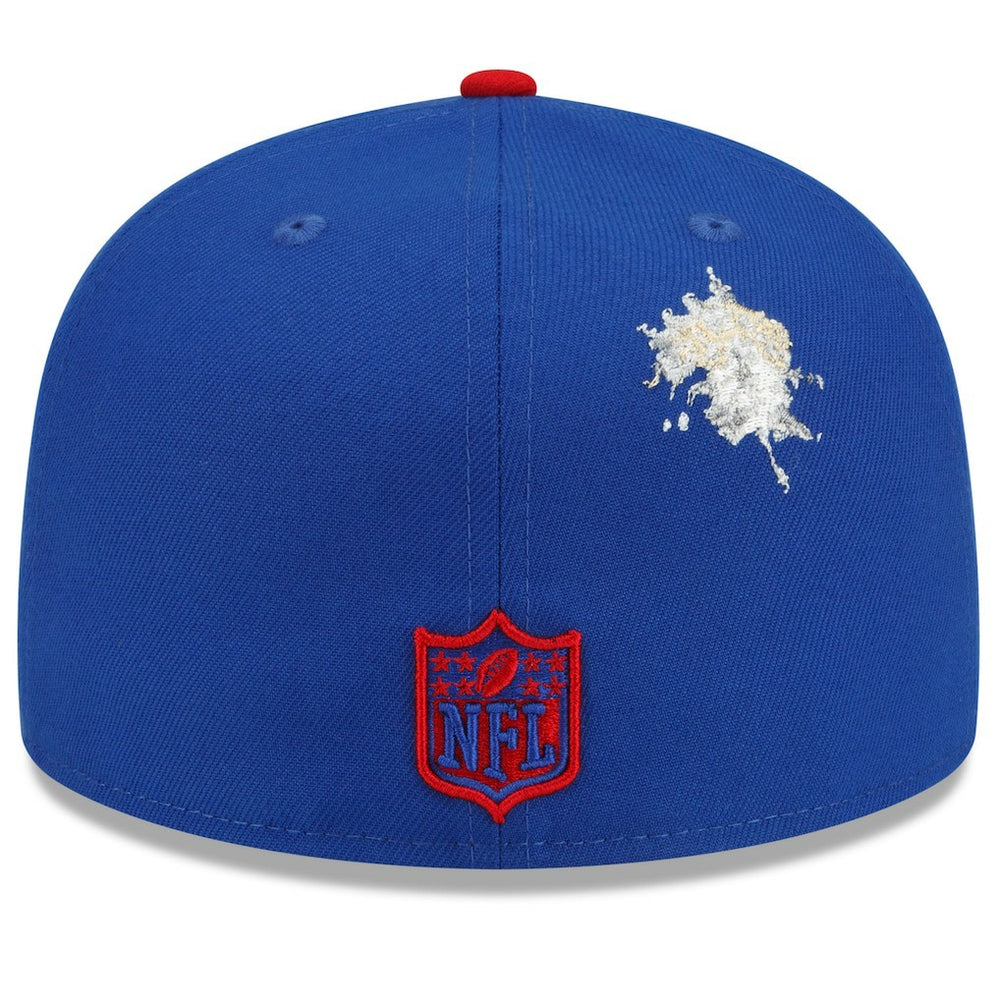 New York Giants New Era NFL x Staple Collection 59FIFTY Fitted Hat - Royal/Red discount