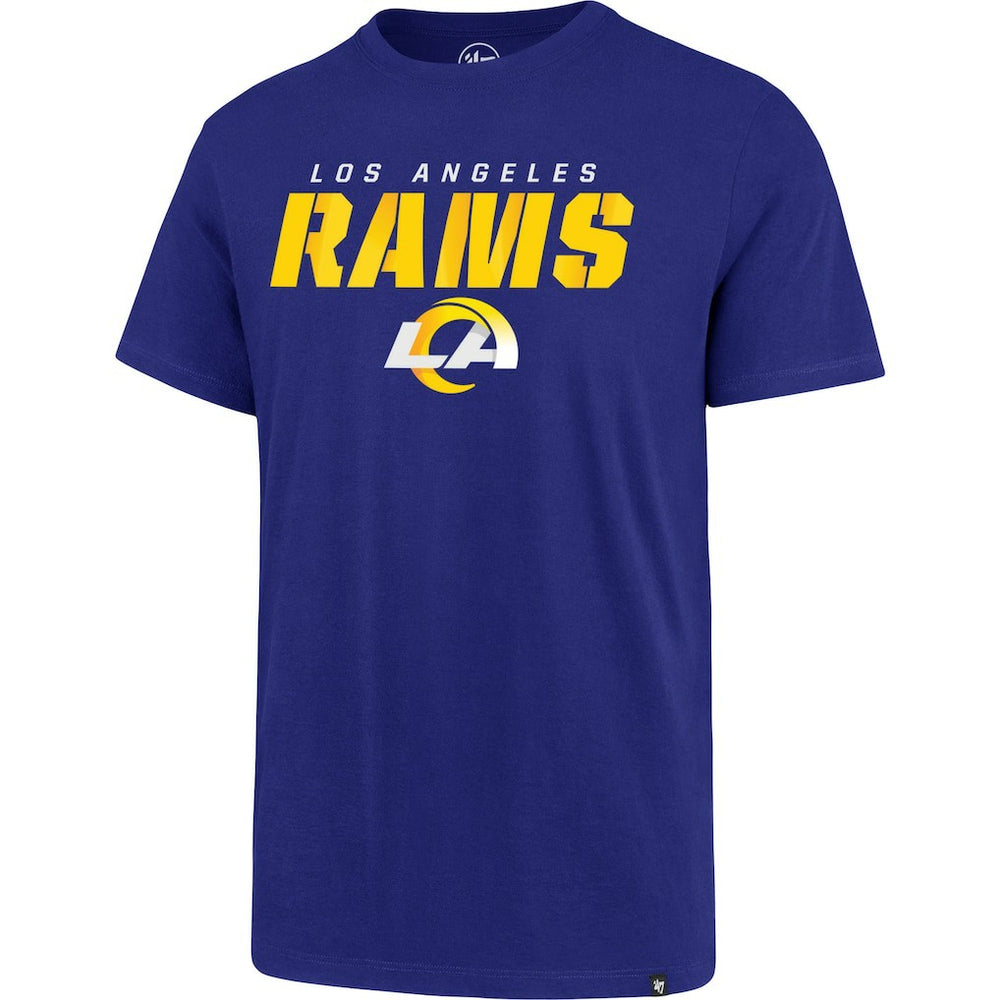 Los Angeles Rams '47 Logo Traction Super Rival T-Shirt - Royal sale