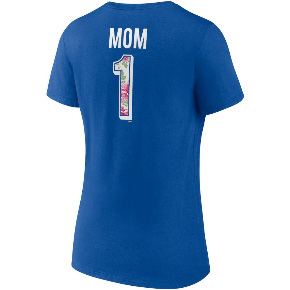 St. Louis Blues Fanatics Women's Team Mother's Day V-Neck T-Shirt Blue