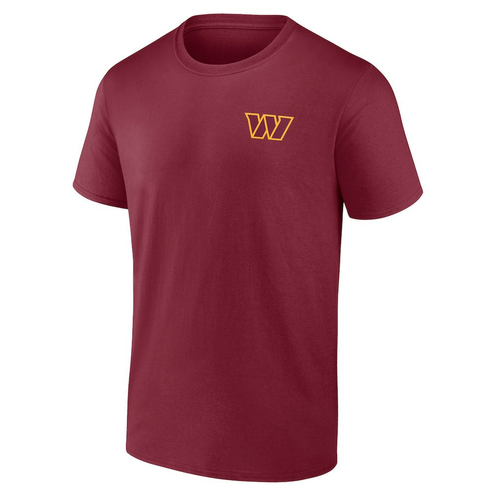 Washington Commanders Team #1 Dad T-Shirt - Burgundy for sale