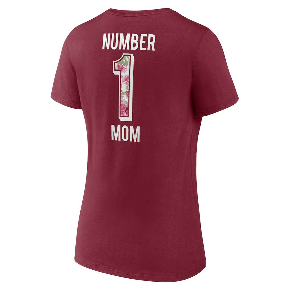 Washington Commanders Women's Team Mother's Day V-Neck T-Shirt - Burgundy sale
