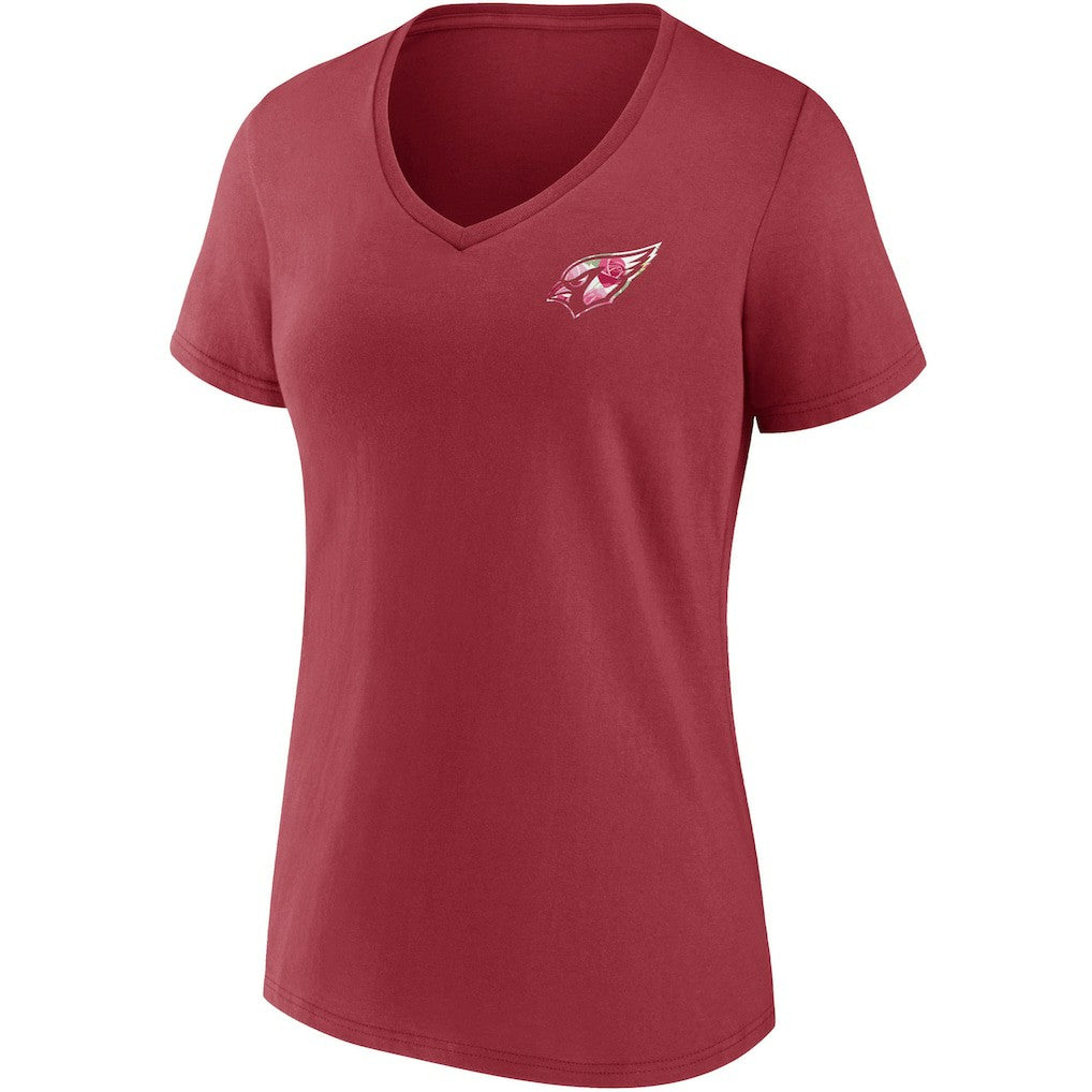 Arizona Cardinals Women's Team Mother's Day V-Neck T-Shirt - Cardinal online