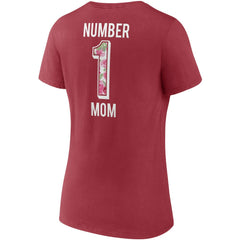 Arizona Cardinals Women's Team Mother's Day V-Neck T-Shirt - Cardinal online