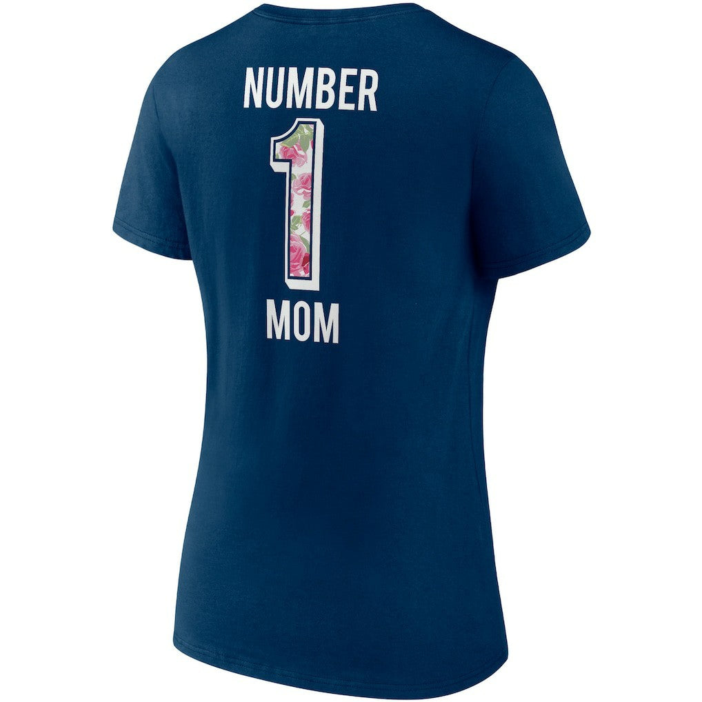 Chicago Bears Women's Team Mother's Day V-Neck T-Shirt - Navy cheap