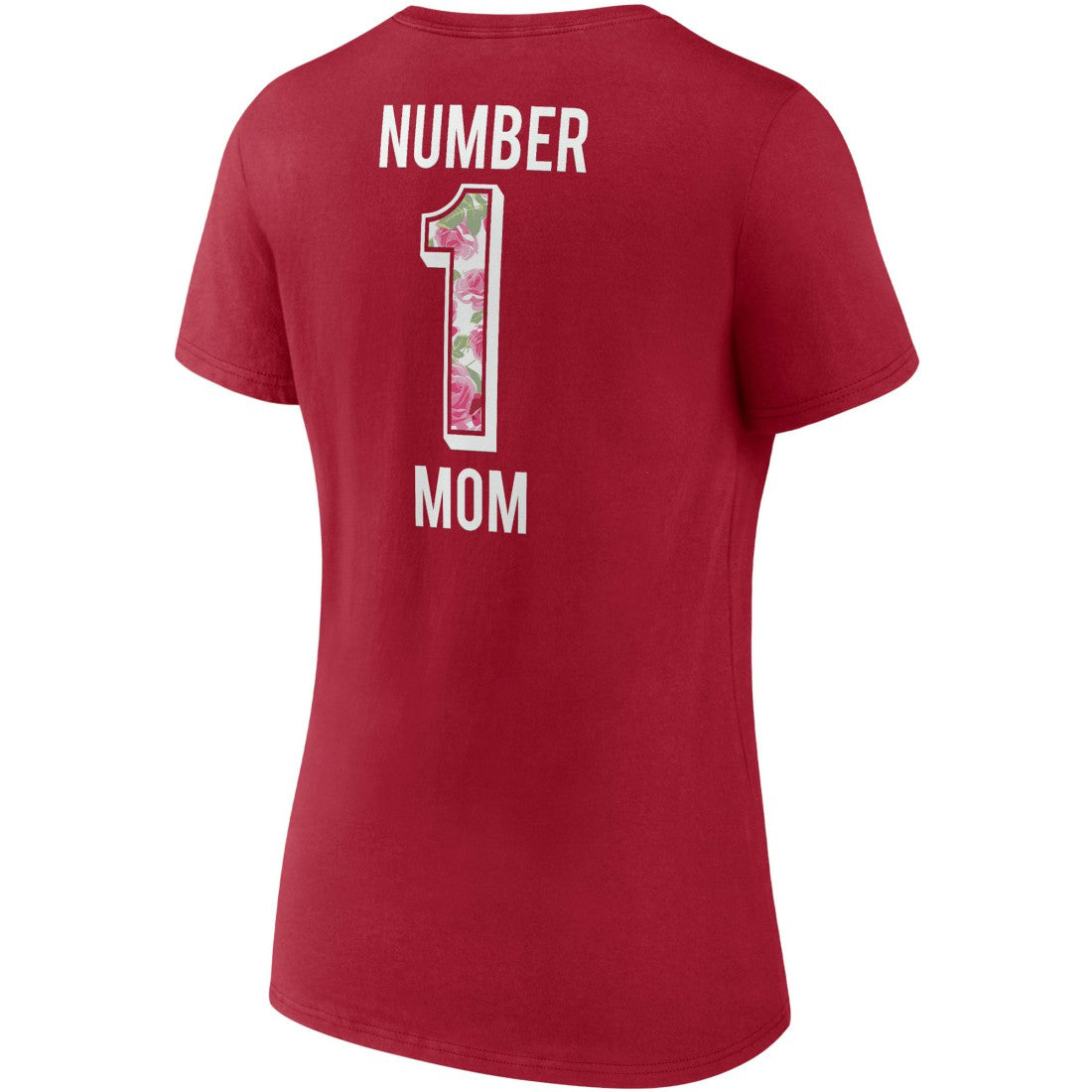 Tampa Bay Buccaneers Women's Team Mother's Day V-Neck T-Shirt - Red on sale