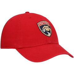 Florida Panthers '47 Logo Clean Up Adjustable Hat Red