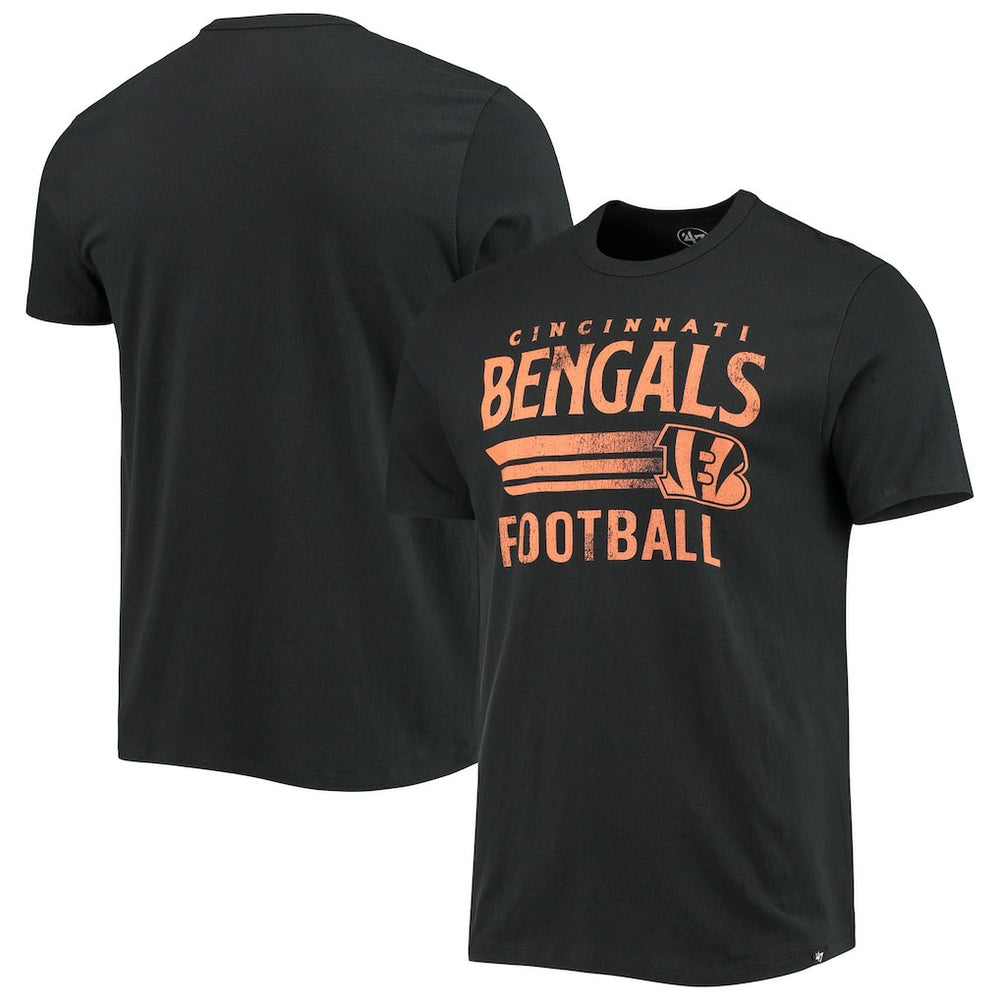 Cincinnati Bengals '47 Conrider Franklin T-Shirt - Black discount