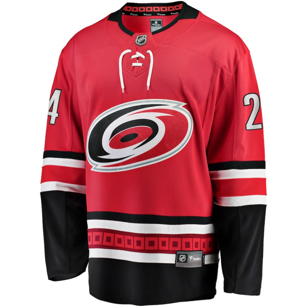 Seth Jarvis Carolina Hurricanes Fanatics Alternate Breakaway Player Jersey Red