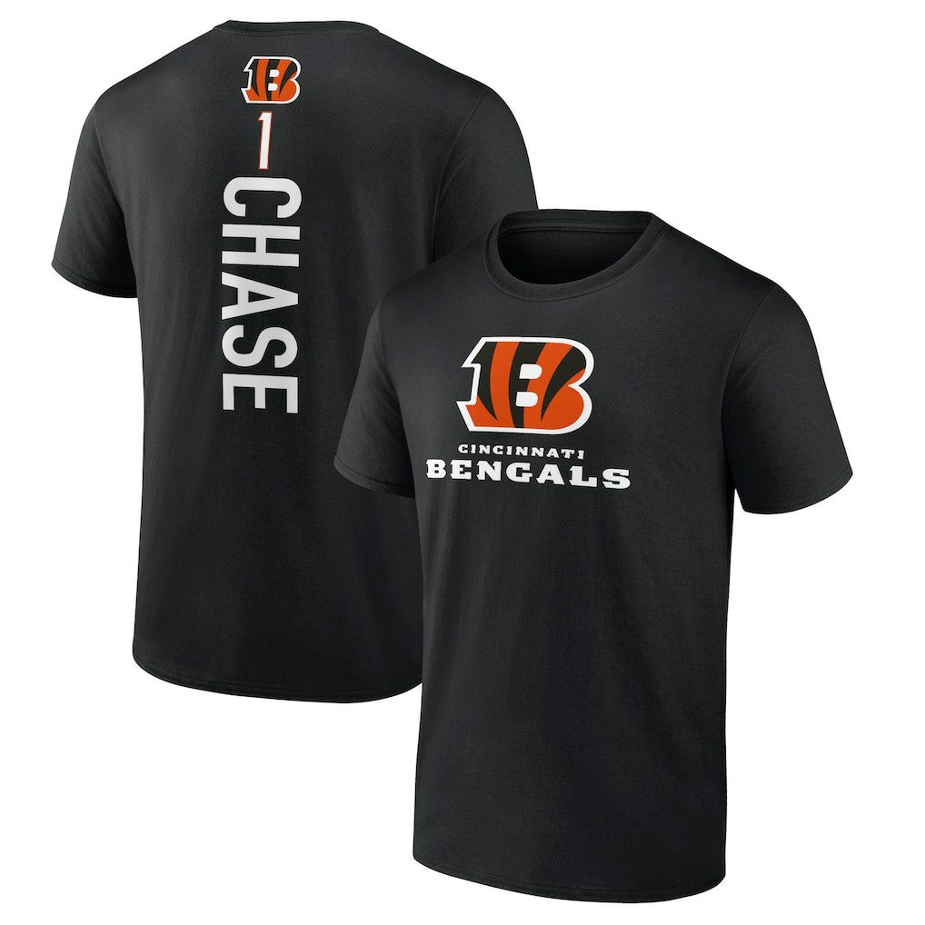 Ja'Marr Chase Cincinnati Bengals Playmaker T-Shirt - Black discount