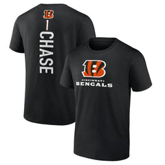 Ja'Marr Chase Cincinnati Bengals Playmaker T-Shirt - Black discount