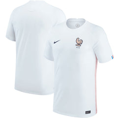 France Women's National Team 2022/23 Away Replica Blank Jersey - White | Nike sale