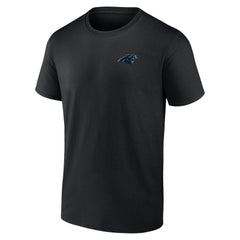 Carolina Panthers Number One Dad T-Shirt - Black on sale