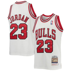 Michael Jordan Chicago Bulls Youth 1997/98 Hardwood Classics Authentic Jersey sale - White | Mitchell & Ness outlet
