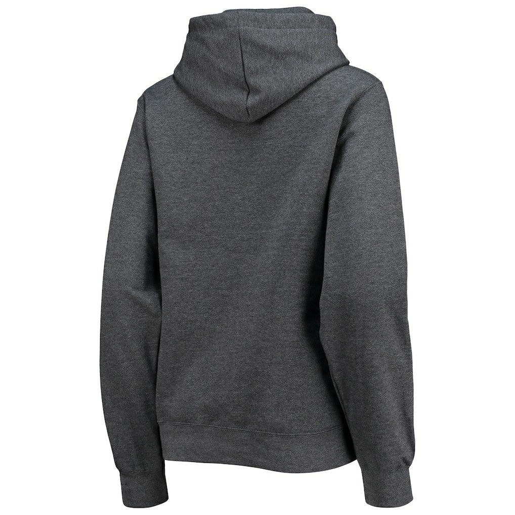 Washington Commanders WEAR by Erin Andrews Women's Fleece Pullover Hoodie - Heathered Gray discount