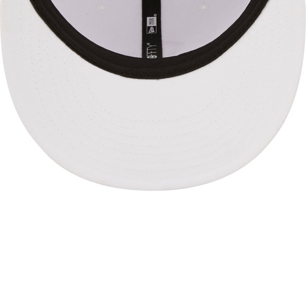 Colorado Rockies White on White 59FIFTY Fitted Hat | New Era