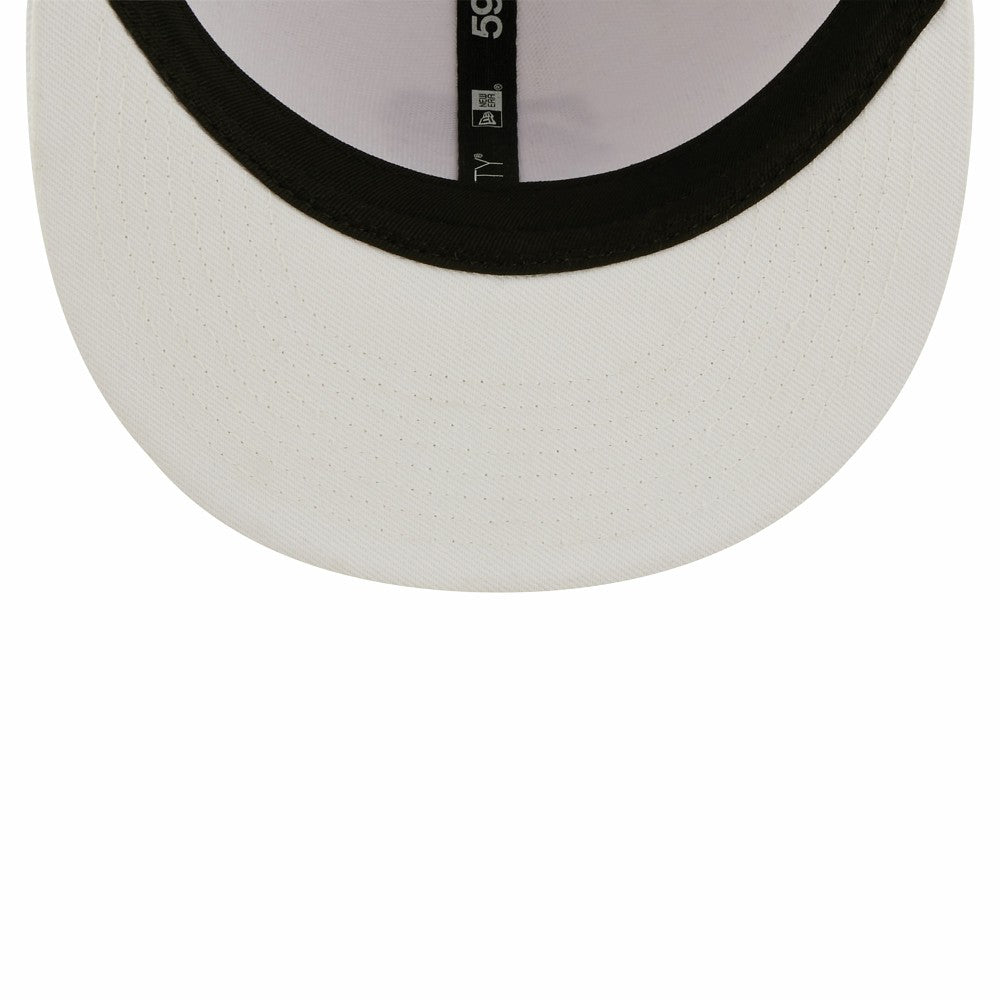 Minnesota Twins White on White 59FIFTY Fitted Hat | New Era