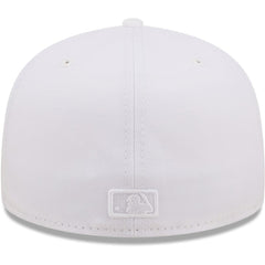 Pittsburgh Pirates White on White 59FIFTY Fitted Hat | New Era