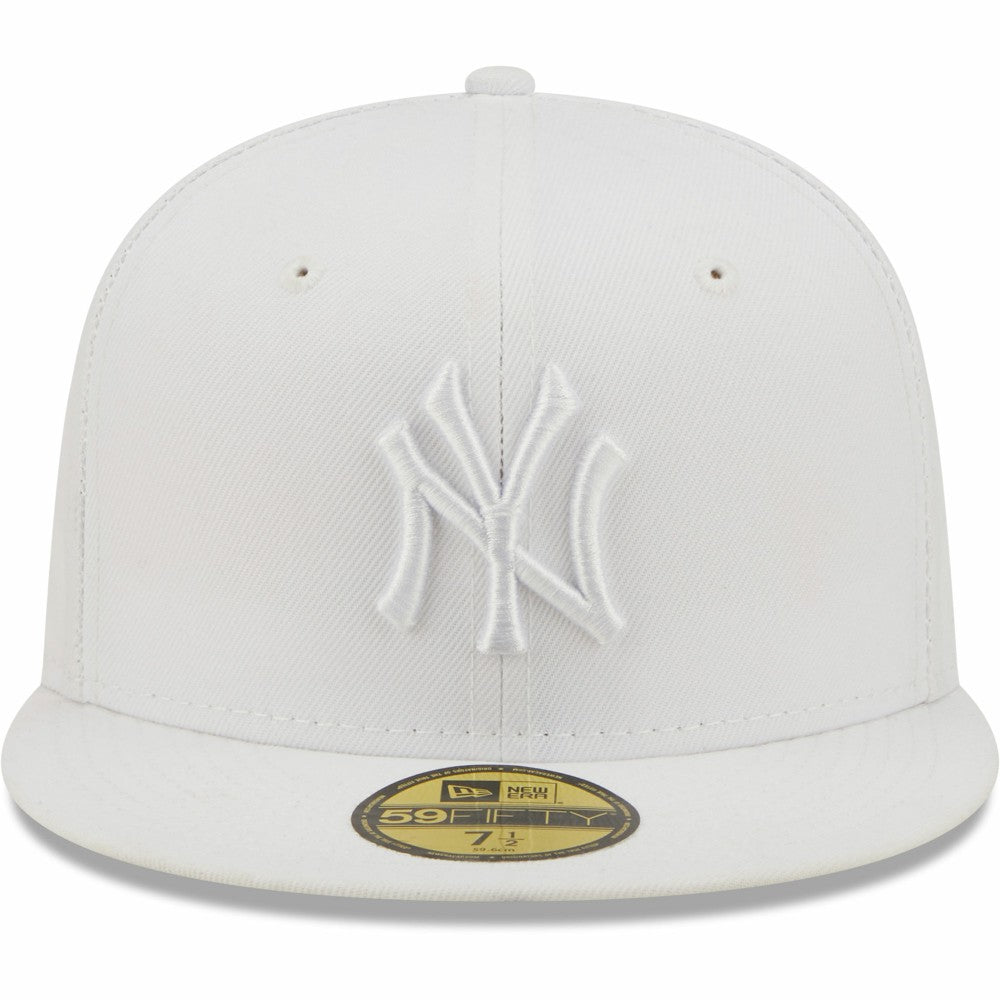 New York Yankees White on White 59FIFTY Fitted Hat | New Era
