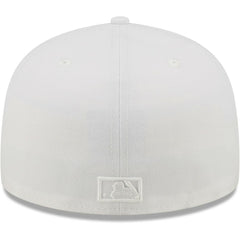 Washington Nationals White on White 59FIFTY Fitted Hat | New Era