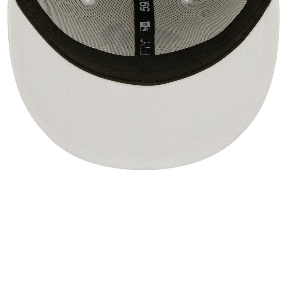 Washington Nationals White on White 59FIFTY Fitted Hat | New Era
