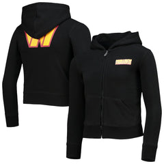Washington Commanders New Era Girls Youth Full-Zip Hoodie - Black online