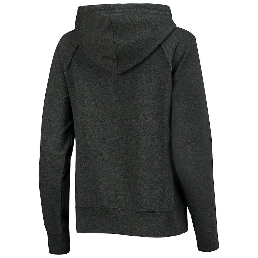 Washington Commanders New Era Women's Raglan Pullover Hoodie - Heathered Charcoal cheap